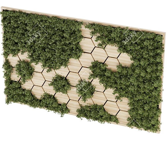 Fitowall Leaf Wood Plant Collection 3D model image 2