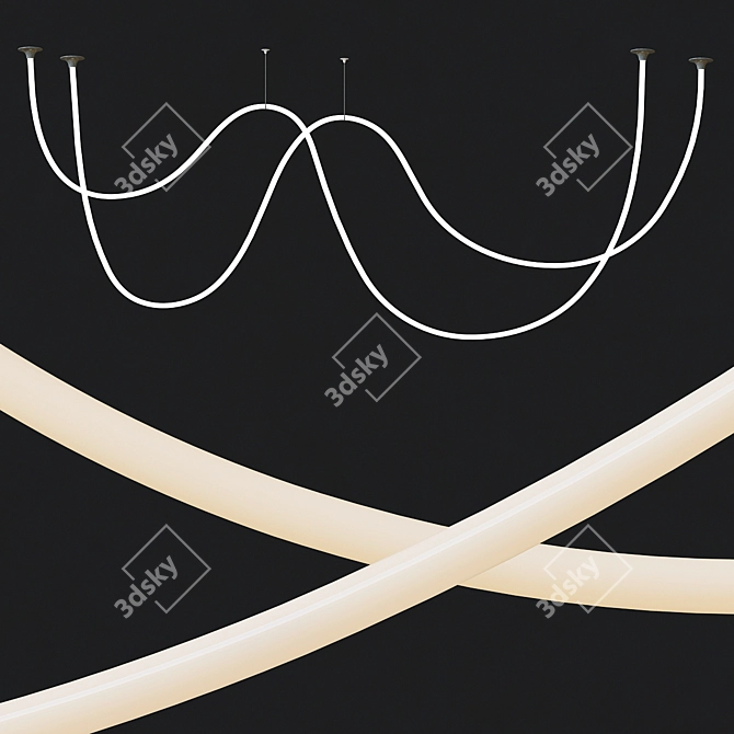 JANE LED Line Lights - Endless Illumination! 3D model image 1