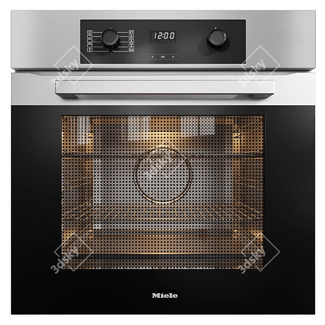 Miele Collection Oven & Microwave 3D model image 2