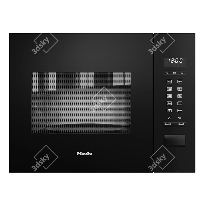 Miele Collection Oven & Microwave 3D model image 4