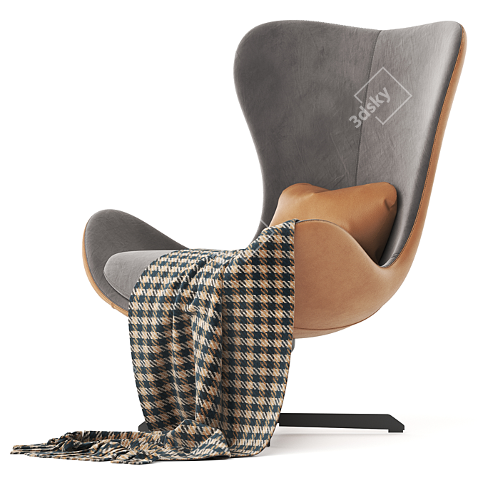 RelaxMax Armchair 3D model image 4