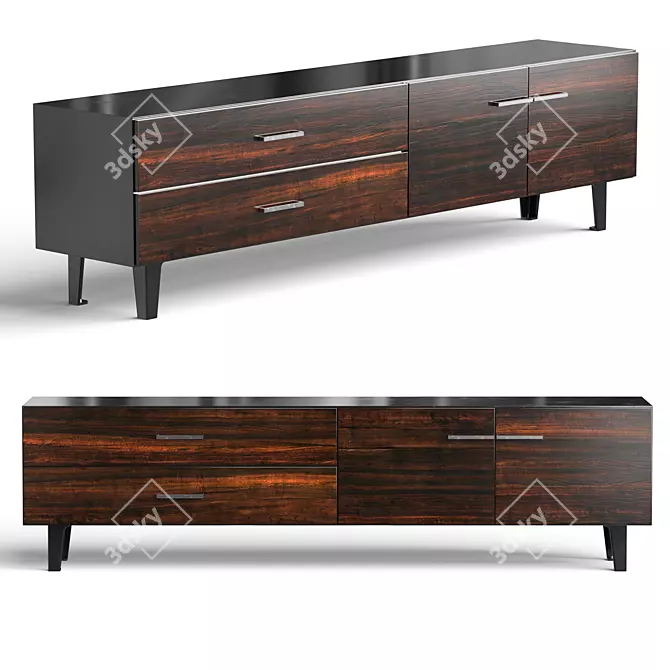 EUCALIPTO Buffet - Modern Italian Design 3D model image 1