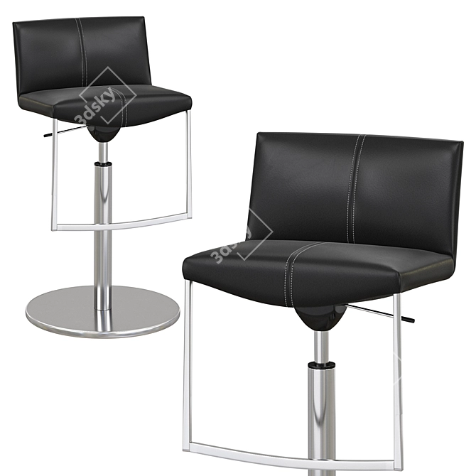  Sleek and Stylish KFF Tibet Bar Chairs 3D model image 1