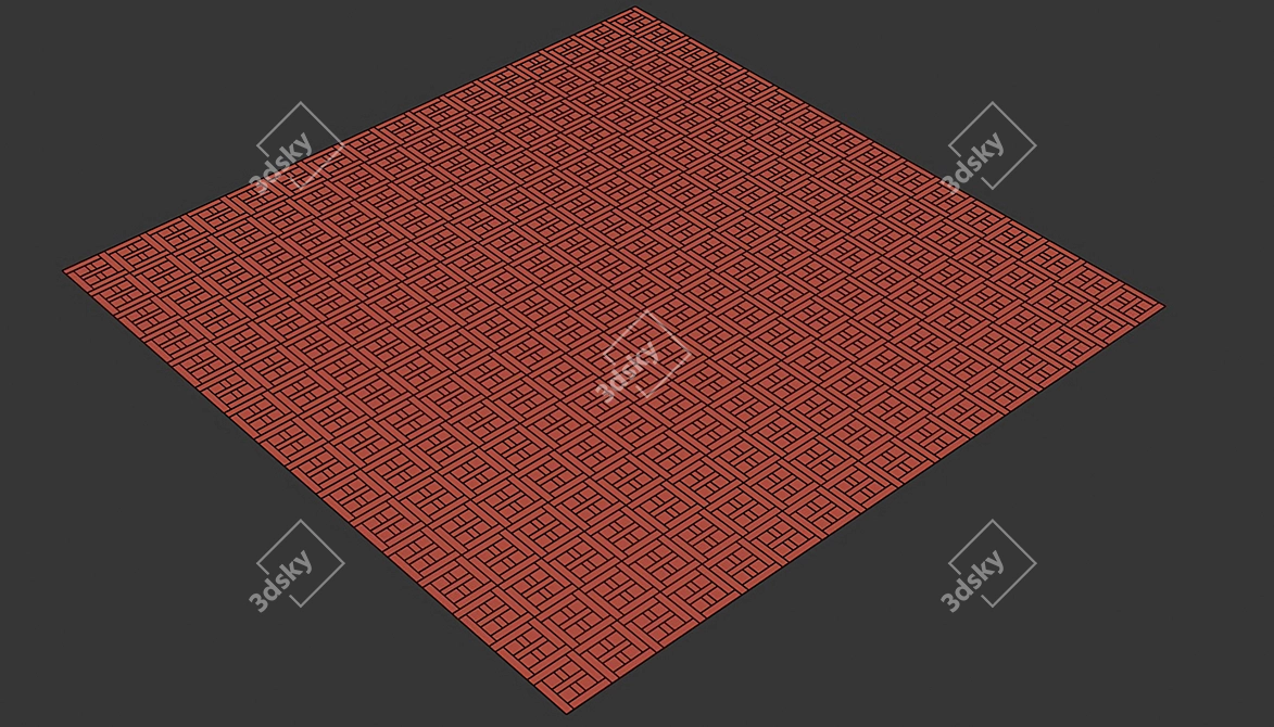 Parquet Oak Laminate | 3D Model 3D model image 5