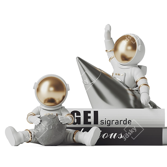 Cosmic Explorer 3D Model 3D model image 1