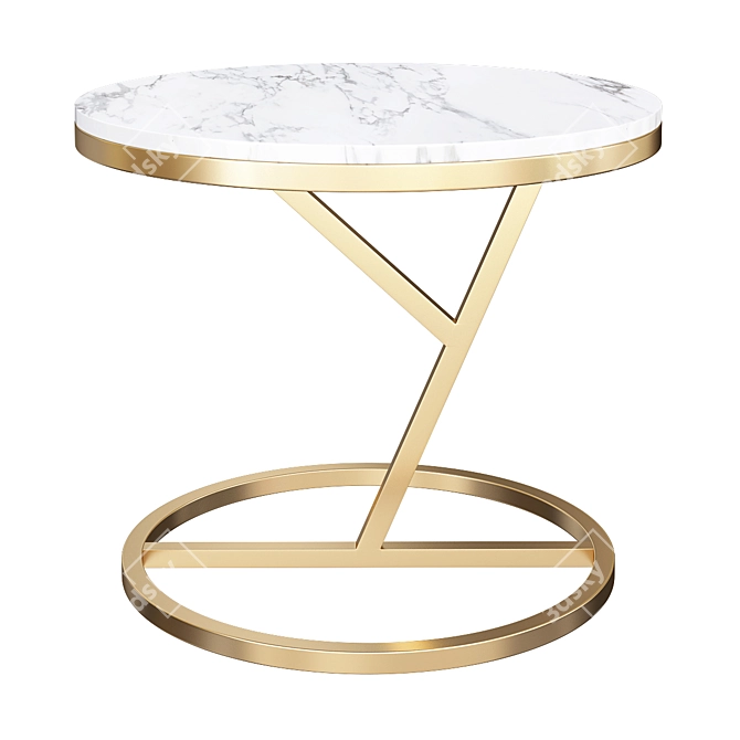 Elegant Antik.St.IMEI0I13 Side Table 3D model image 1