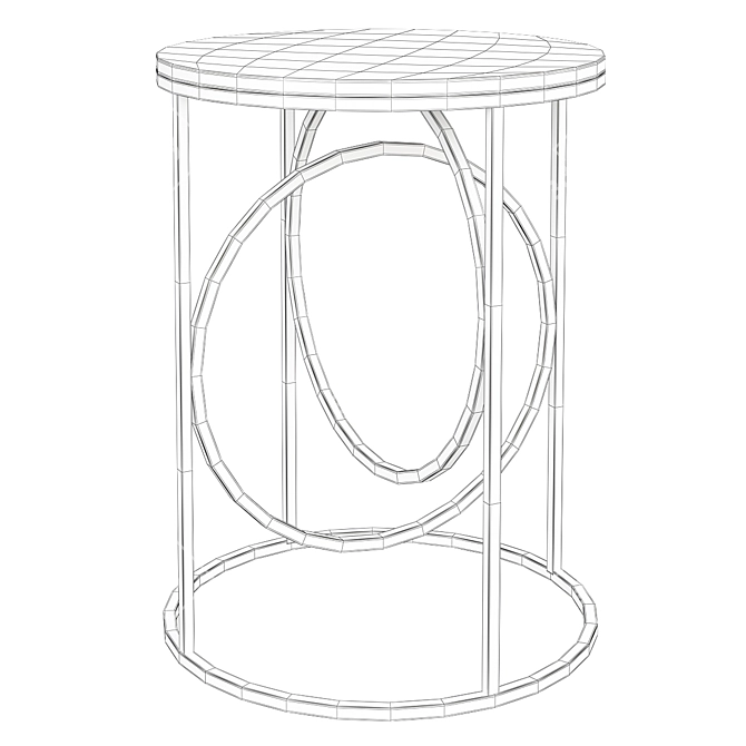 Aberdeen Coffee Table - Stylish and Versatile 3D model image 2