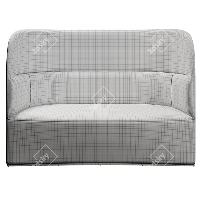 Elevate Your Space with Tearoom Sofa 3D model image 3