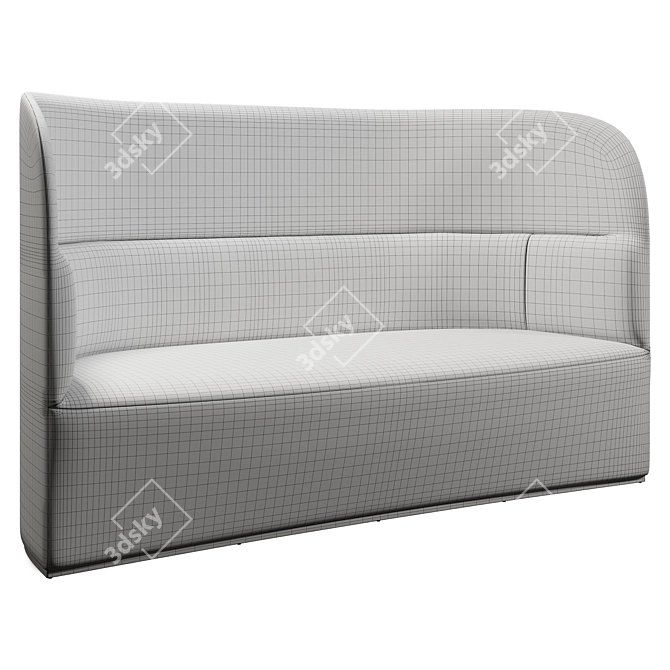 Elevate Your Space with Tearoom Sofa 3D model image 4