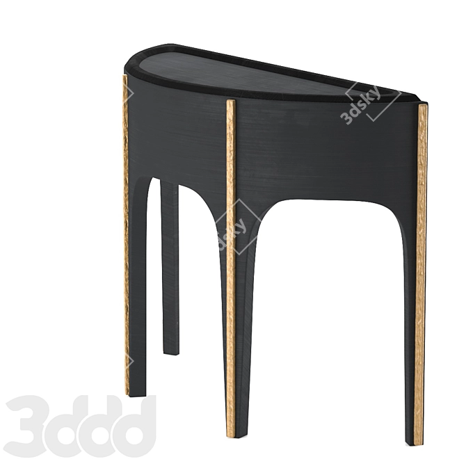 Artemisa Console: Sleek Design, Versatile Functionality 3D model image 2