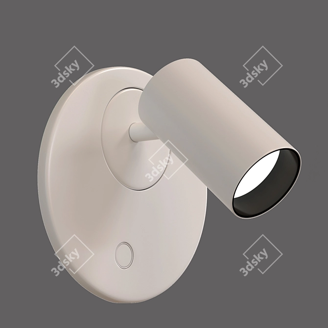 Chic Wall Light in 2700K 3D model image 2