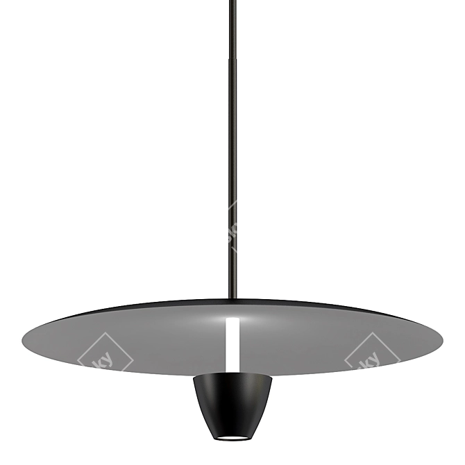Stunning Reflect Design Lamp 3D model image 1