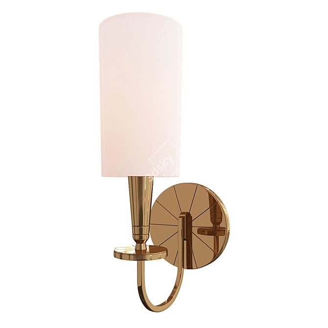 Vintage Wall Sconce Mason 3D model image 1