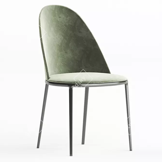 Lea S: Modern and Stylish Midj Chair 3D model image 2