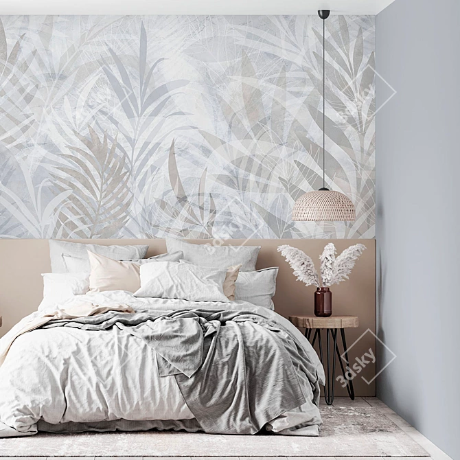 Light Leaves Eco Wallpapers | Creativille 3D model image 6