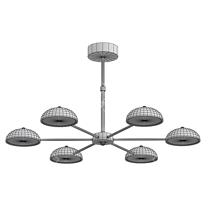 Promo Salvator 2501: Stylish LED Chandelier 3D model image 2