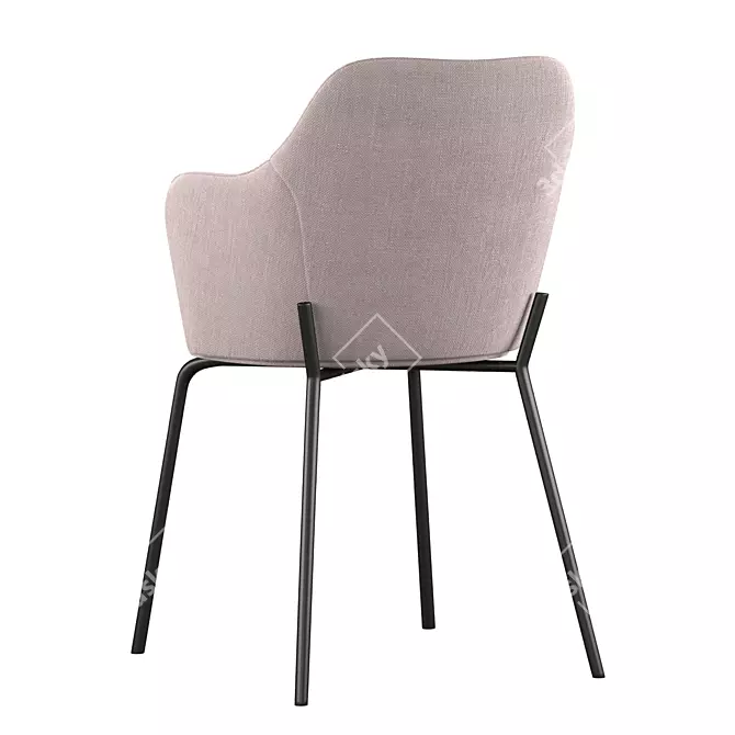 Modern Dwight Armchair: Stylish and Comfortable 3D model image 4