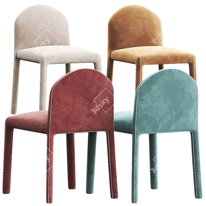 Elegant Soiree: Stylish Versatility for Any Space 3D model image 5