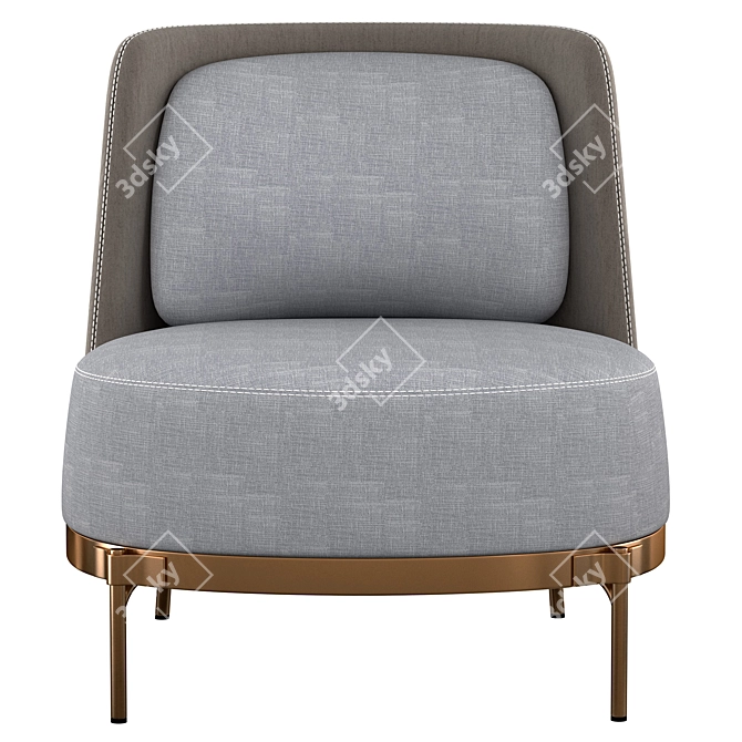 Minotti Tape: Cutting-Edge 3D Model 3D model image 1