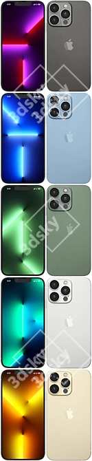 High Performance 3D Model - Apple iPhone 13 Pro 3D model image 15