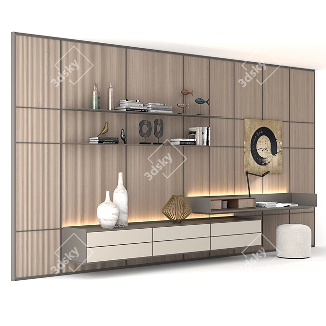 Rimadesio Self Plan Set: Stylish & Functional Solution 3D model image 5