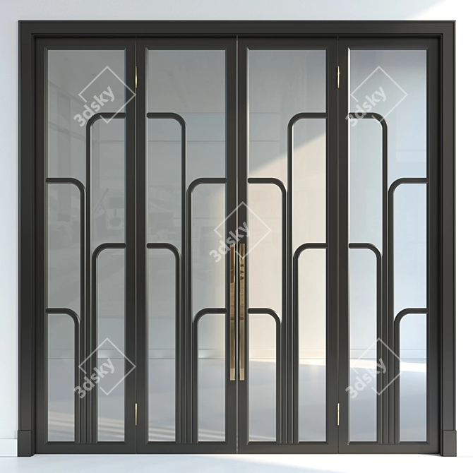 Versatile Archive Doors 3D model image 2