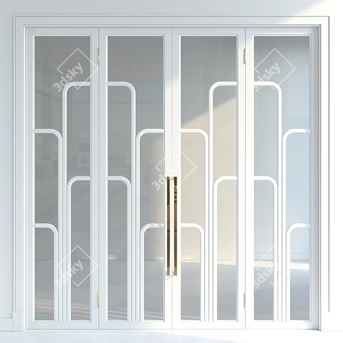 Versatile Archive Doors 3D model image 3