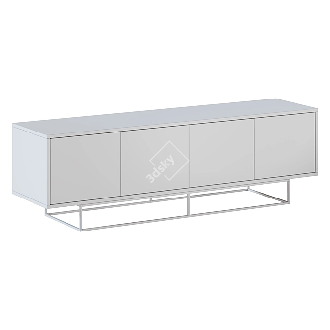 Modern Ossa TV Unit 3D model image 2