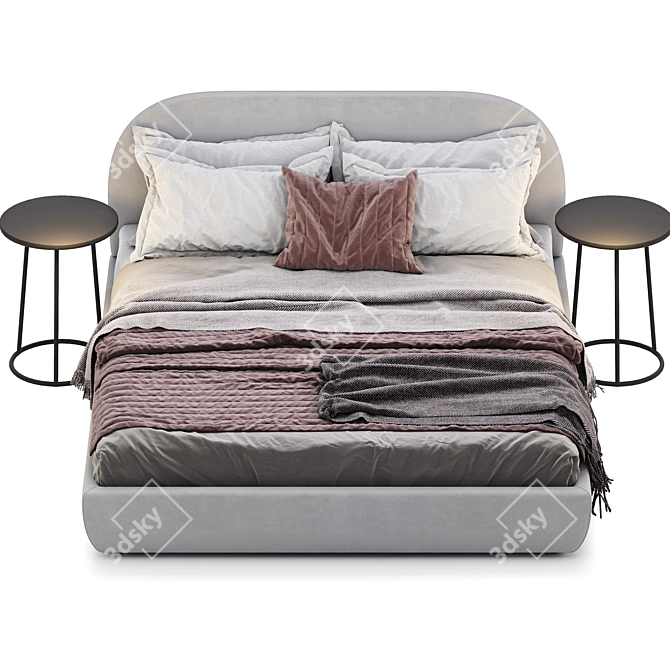 Twils EKEKO Modern Design Sofa 3D model image 4