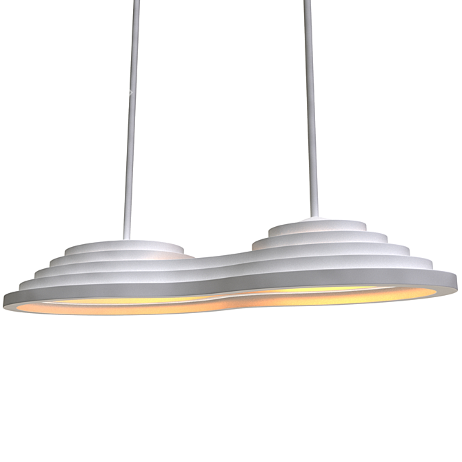 Modern Pendant Lamp Baroline-Duo01 3D model image 1