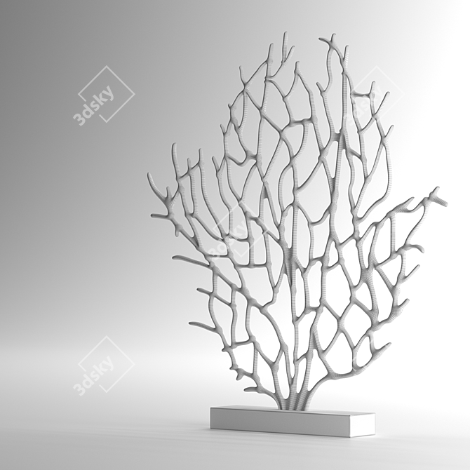  Modern Geometric Sculpture: Polygonal Art 3D model image 4