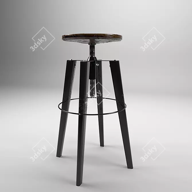 Stylish Bar Table for Any Occasion 3D model image 1