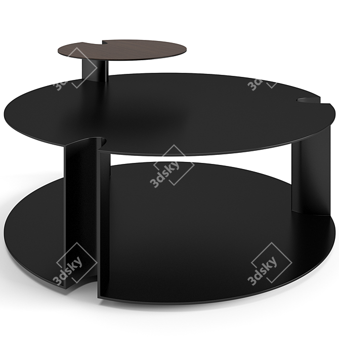 Modern Nix Coffee Table Set 3D model image 4