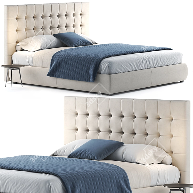 Bolzan Letti Freedom Bed | Modern Design 3D model image 1