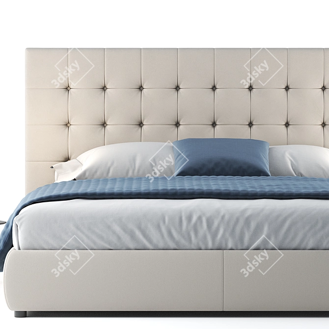 Bolzan Letti Freedom Bed | Modern Design 3D model image 2