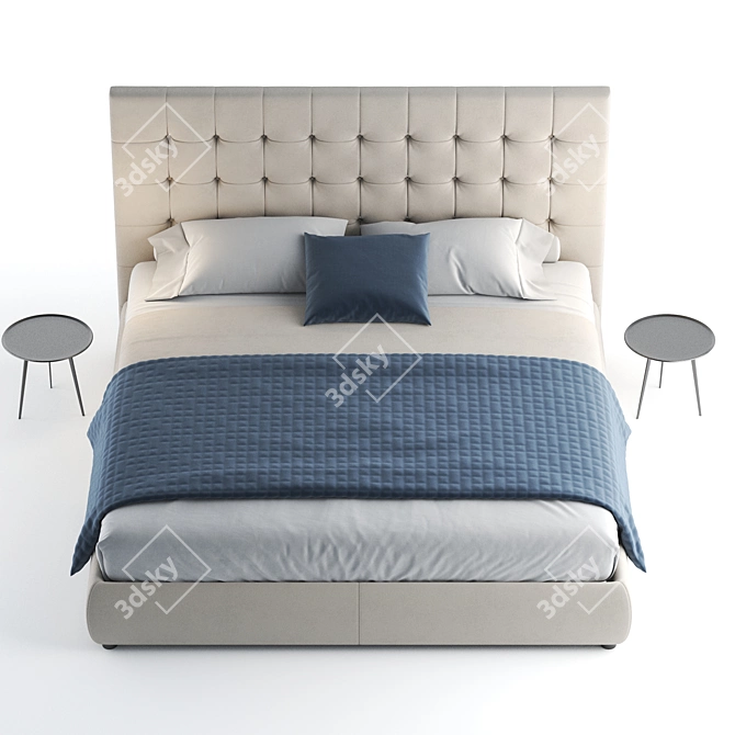 Bolzan Letti Freedom Bed | Modern Design 3D model image 3