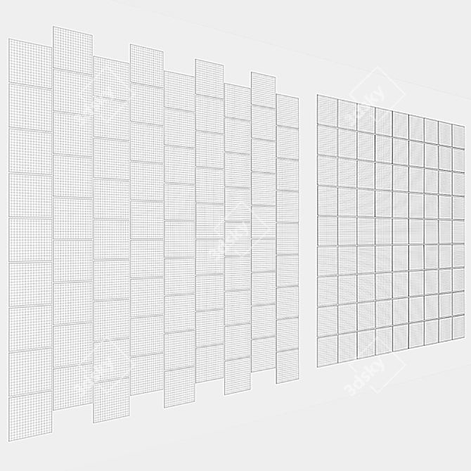 Manacor Wall Tiles 100x100mm 3D model image 5