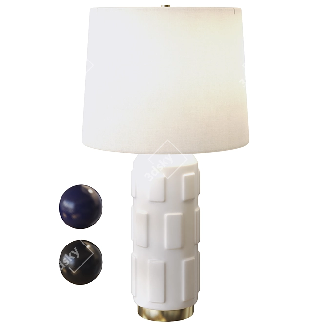 Circa Morada Table Lamp 3D 3D model image 1