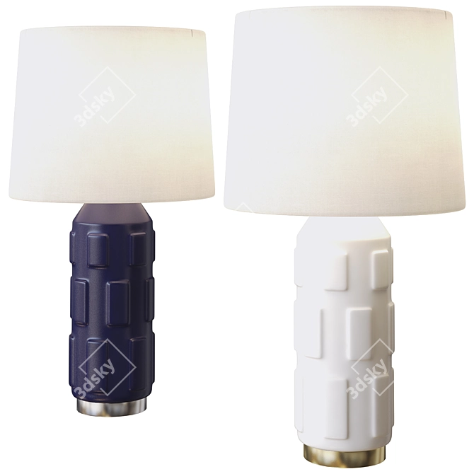 Circa Morada Table Lamp 3D 3D model image 3