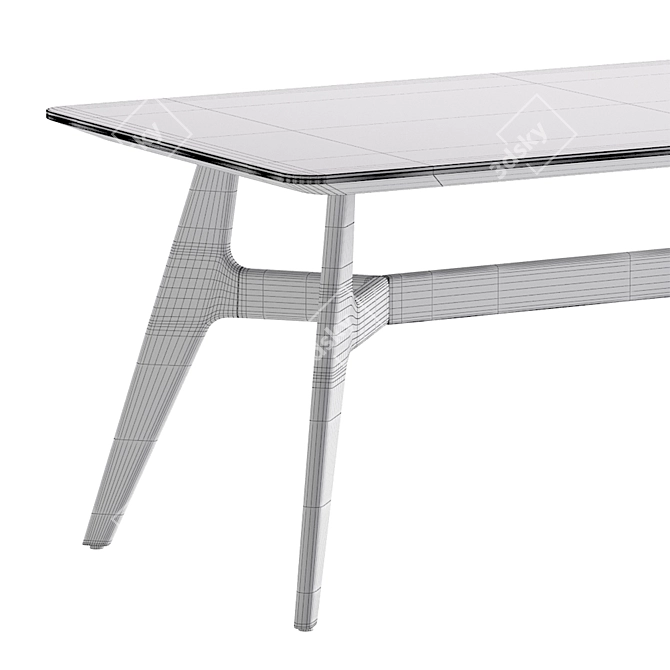 Natuzzi Plettro Editions Table 2013 3D model image 2