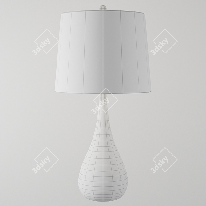 Modern Mcmunn Table Lamp Duo 3D model image 2