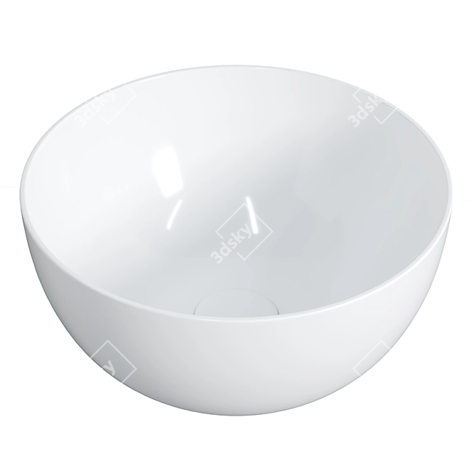 Salenzi Unica Round Sink Set 3D model image 2