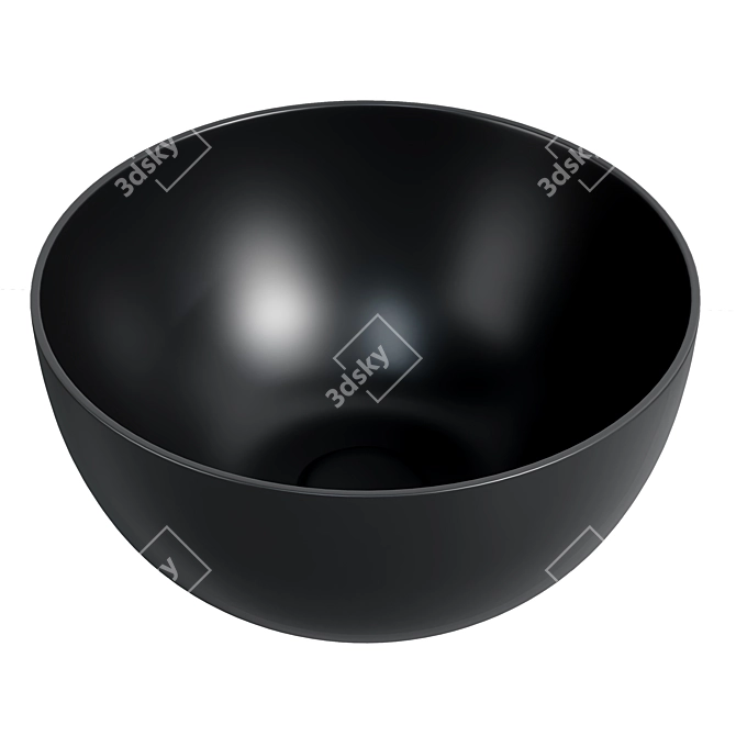 Salenzi Unica Round Sink Set 3D model image 3