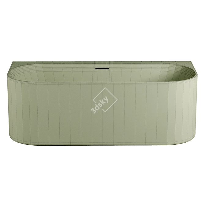 Riho Devotion Back2Wall Badewanne 180 x 80 cm 3D model image 2