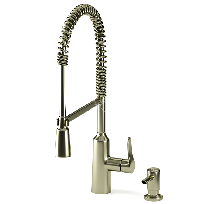 Moen Stableton Spot-Resist Stainless Faucet 3D model image 3