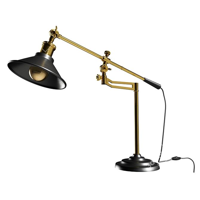 Dutch Bone Penelope Desk Lamp 3D model image 1