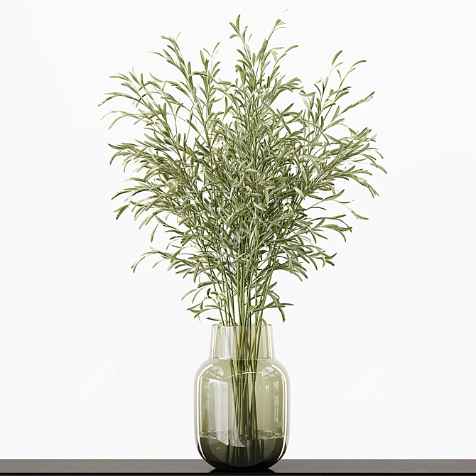 Premium Indoor Plant Model Kit 3D model image 5