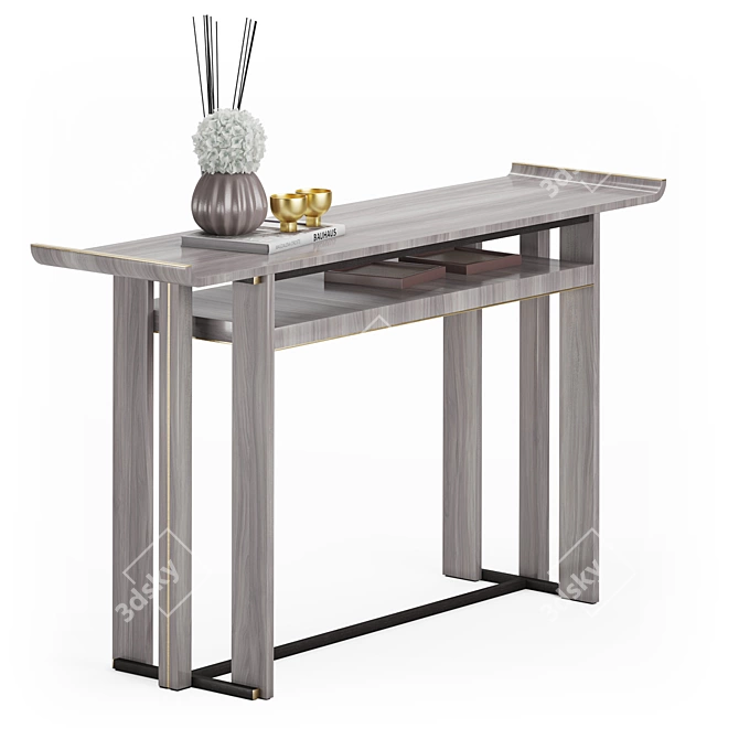 Frato Ginza Console Table 3D model image 1