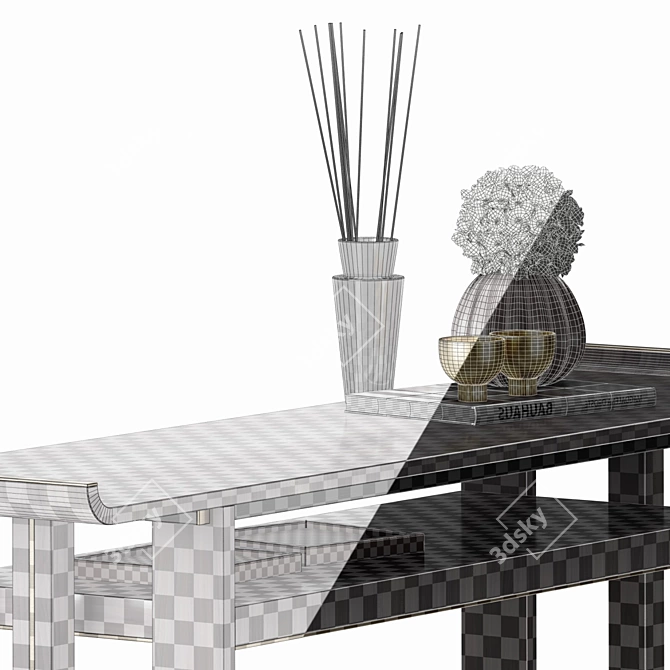 Frato Ginza Console Table 3D model image 4