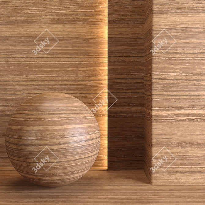 Seamless Wood Texture Pack 02 3D model image 1